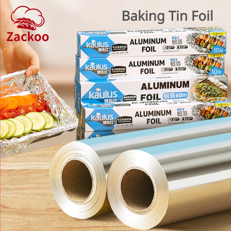 Kitchen Baking Paper - Zackoo 10/20/40M Aluminium Foil for Baking