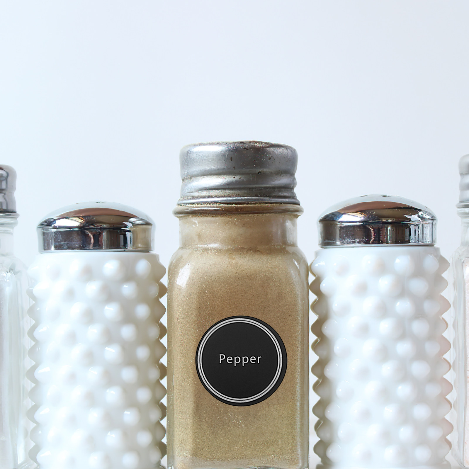 Kitchen Baking Canisters - 13Sheets Blackboard Stickers for Jars Spice
