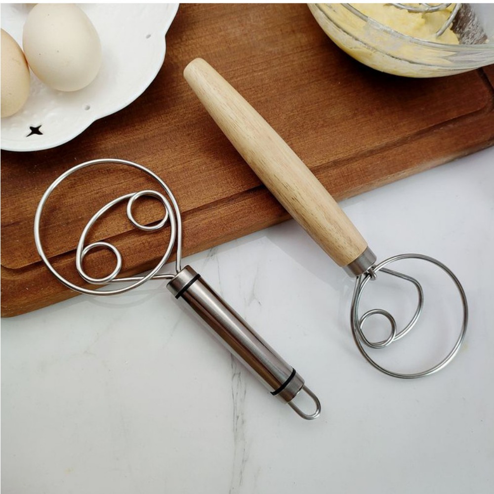 Kitchen Baking Blender - 1/10PCS Dual Loop Dough Mixing Hook