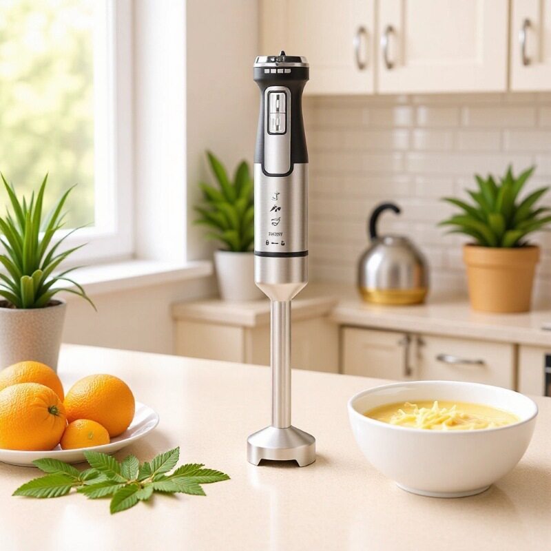 Kitchen Baking Blender - Hand Blender Food Processor 1500W High