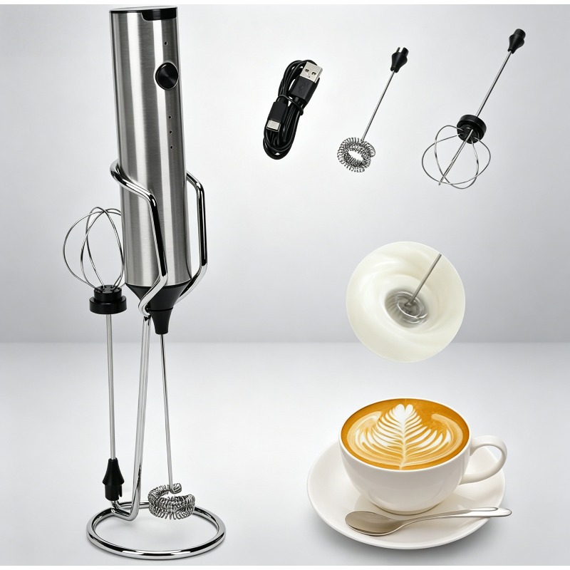 Kitchen Baking Blender - Rechargeable Electric Whisk USB Charging Mini