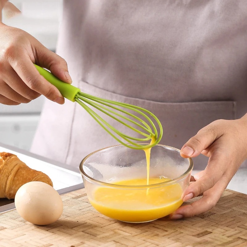 Kitchen Baking Blender - Mini Children's Silicone Egg Beater Home