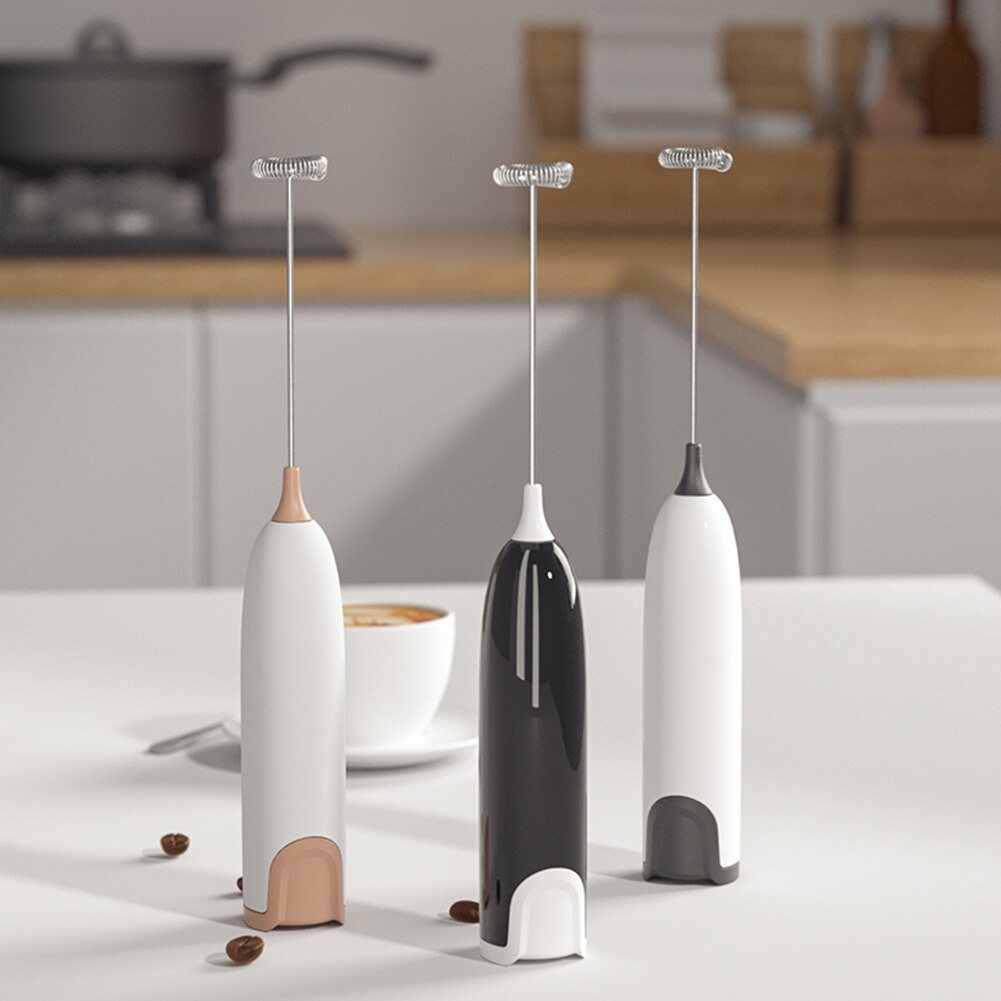 Kitchen Baking Appliances - Electric Milk Frother Kitchen Drink Foamer