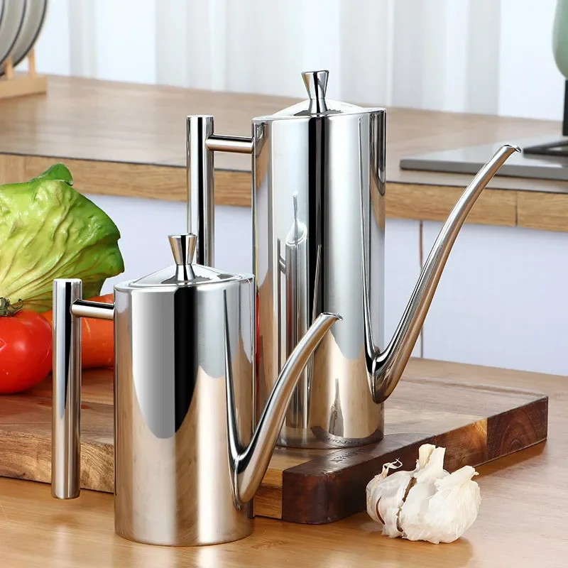 Kitchen Baking Blender - Stainless Steel Olive Oil Bottle Vinegar