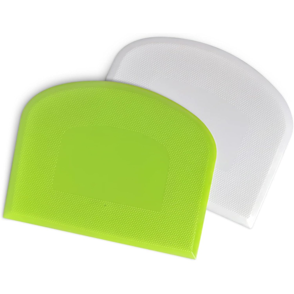 Bench Scraper Dough - Multipurpose Kitchen Pastry Cutter Tool Flexible
