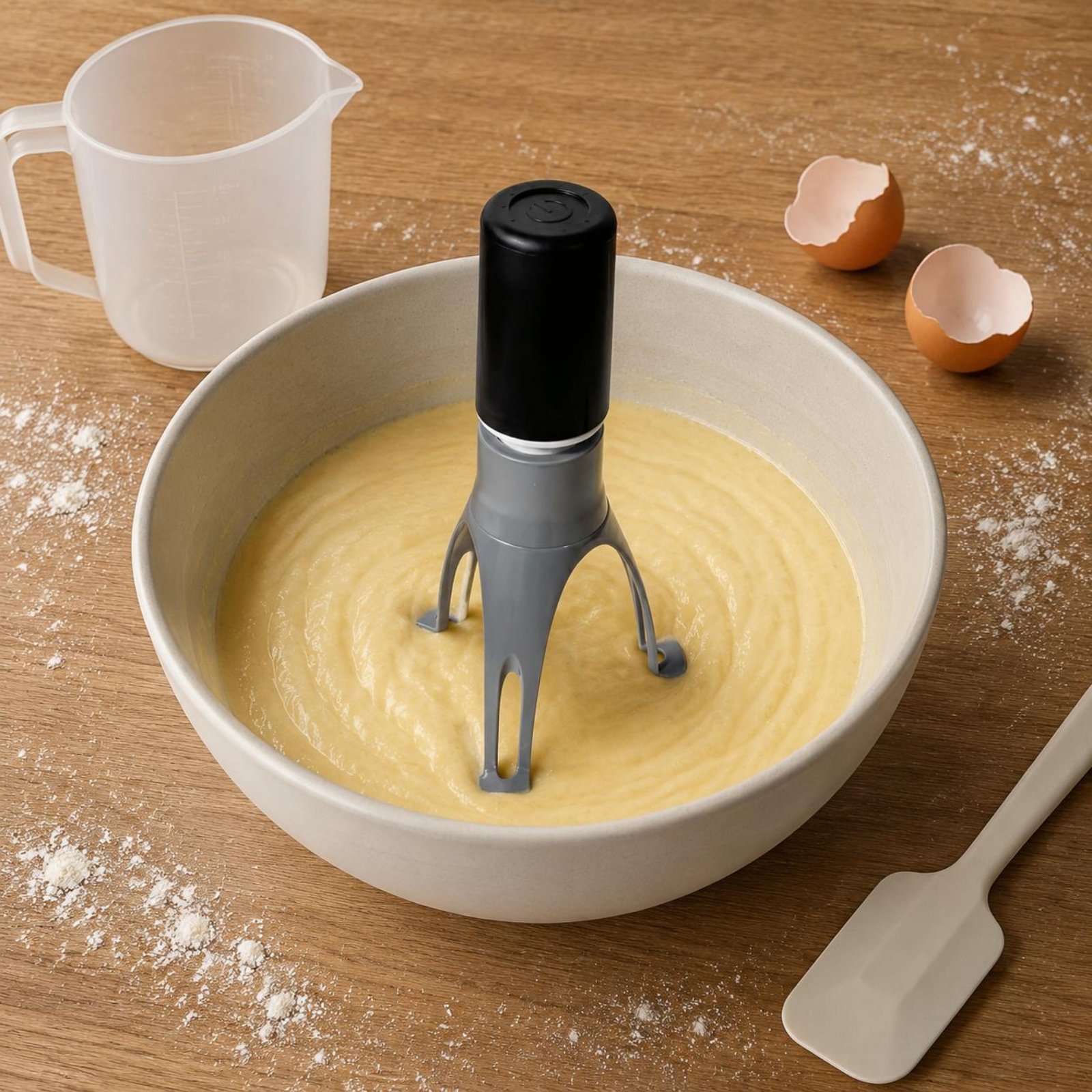 Kitchen Baking Appliances - Automatic Triangle Stirrer - Hands-Free Electric
