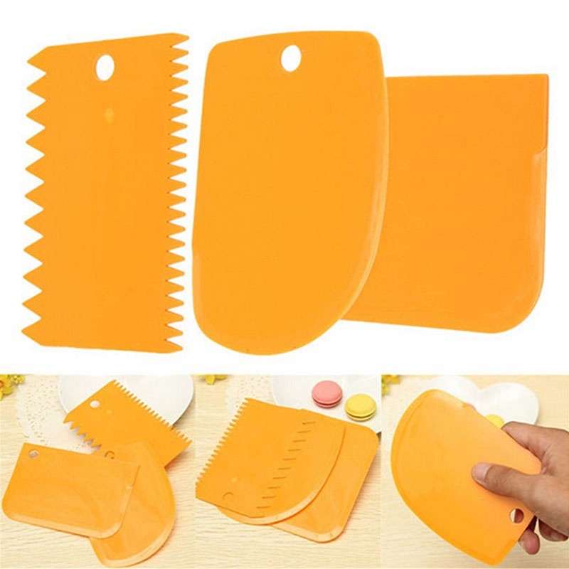 Fondant Smoother Set - 3Pcs/Set Cake Smoother Fondant Cutter Cake