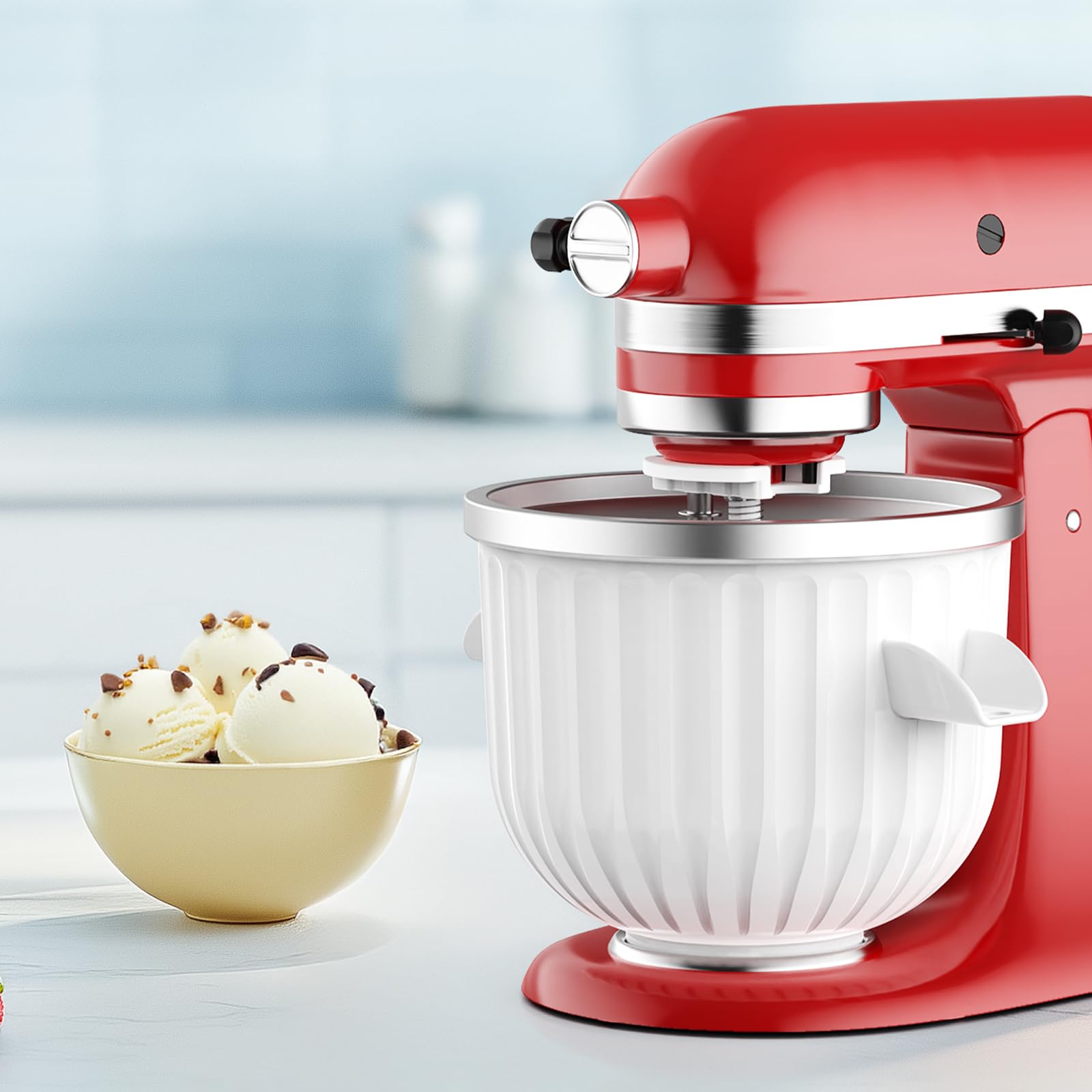 Kitchenaid Baking Set - 2 Quart Ice Cream Maker Attachment