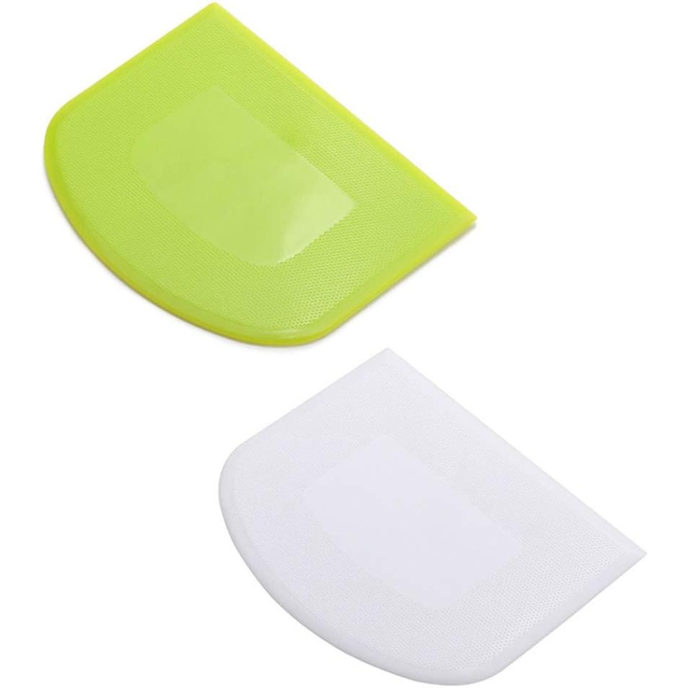 Bench Scraper Dough - 2 Pieces Dough Scraper and Bowl