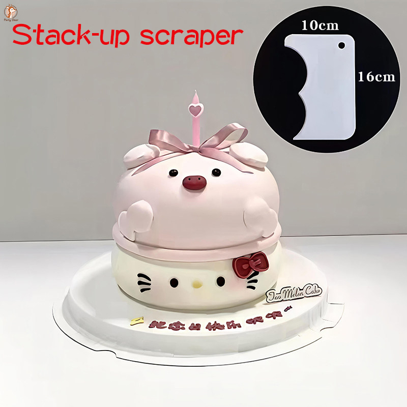 Fondant Smoother Set - Cake Scraper Smoother Adjustable Fondant Spatulas