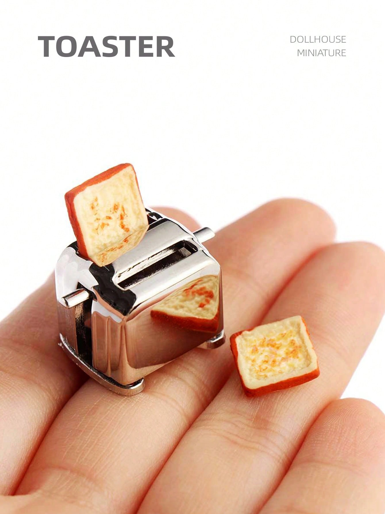 1:12 Dollhouse Miniature Toast - Miniature Baking Kitchen ulasan dan harga