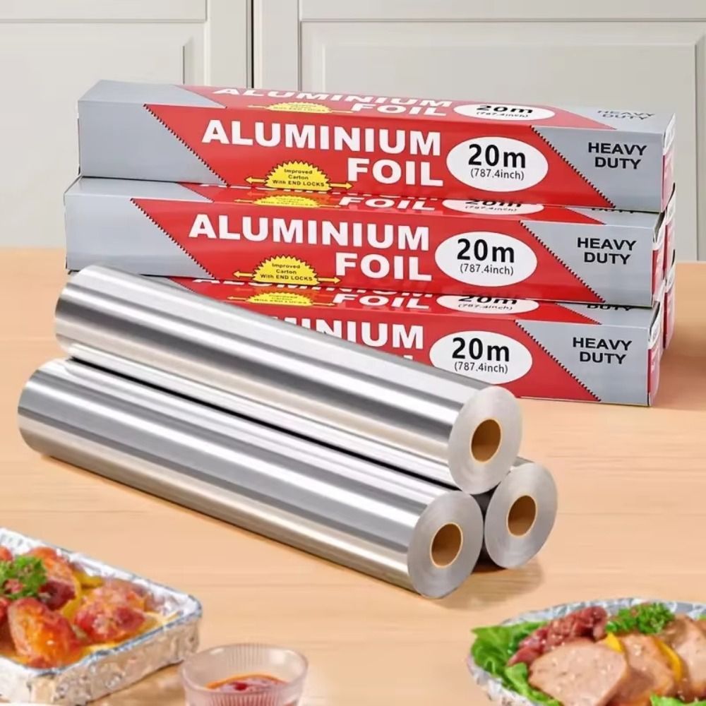Disposable Tin Foil Paper Kitc - Kitchen Baking Paper ulasan dan harga