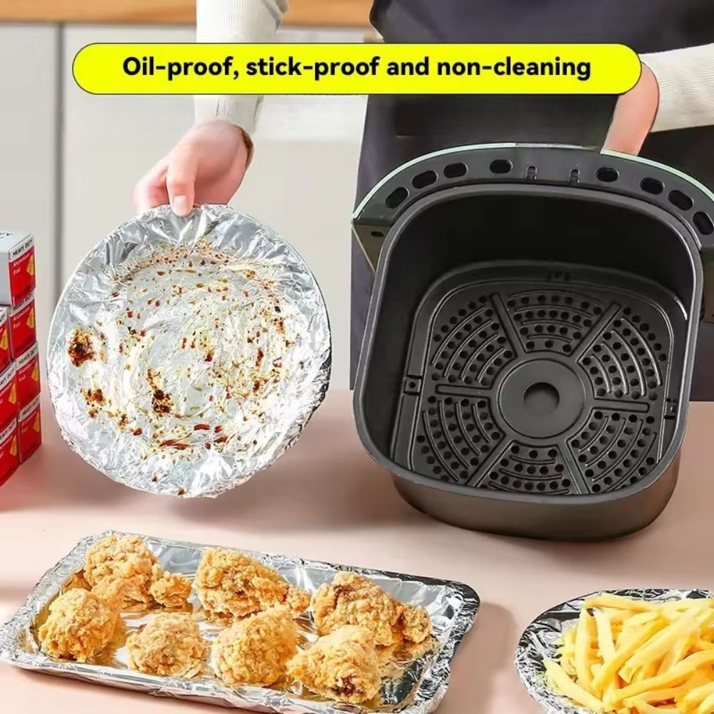 Disposable Tin Foil Paper Kitc - Kitchen Baking Paper ulasan dan harga