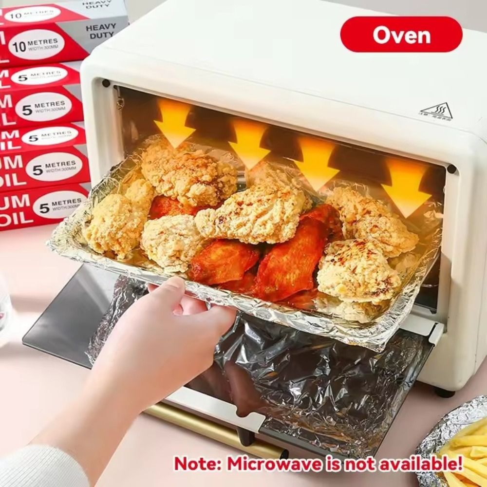 Disposable Tin Foil Paper Kitc - Kitchen Baking Paper ulasan dan harga