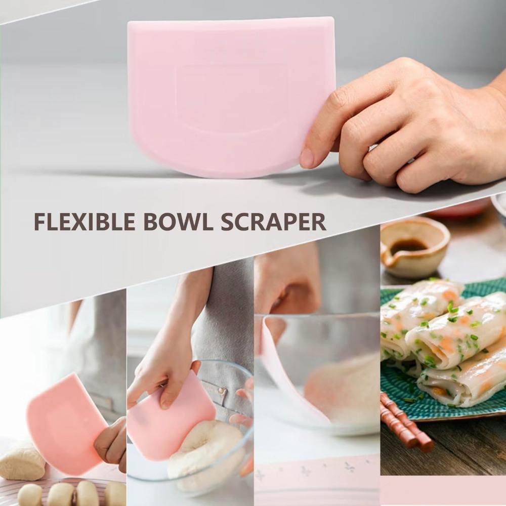 Plastic Flexible Dough & Bench - Bench Scraper Dough ulasan dan harga