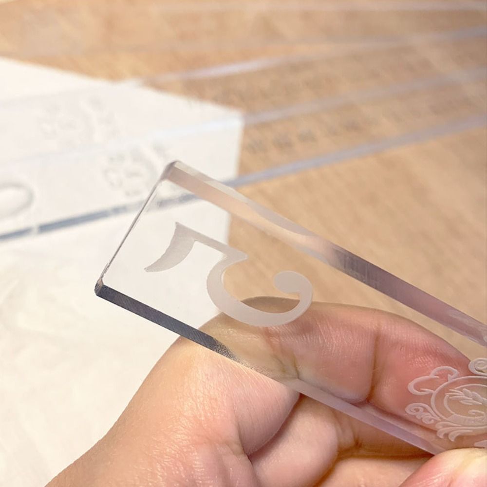 Acrylic Balance Ruler For Bisc - Fondant Smoother Set ulasan dan harga