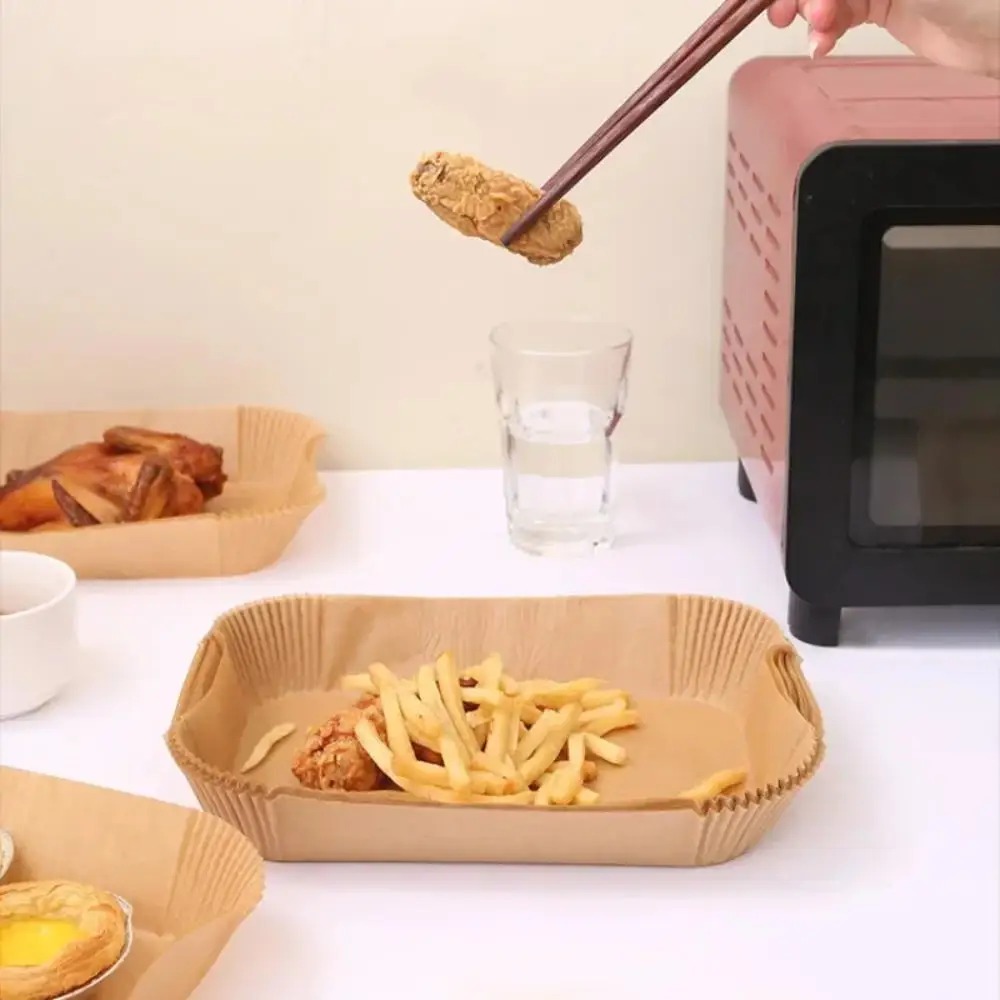 50/100pcs Disposable Air Fryer - Kitchen Baking Paper ulasan dan harga