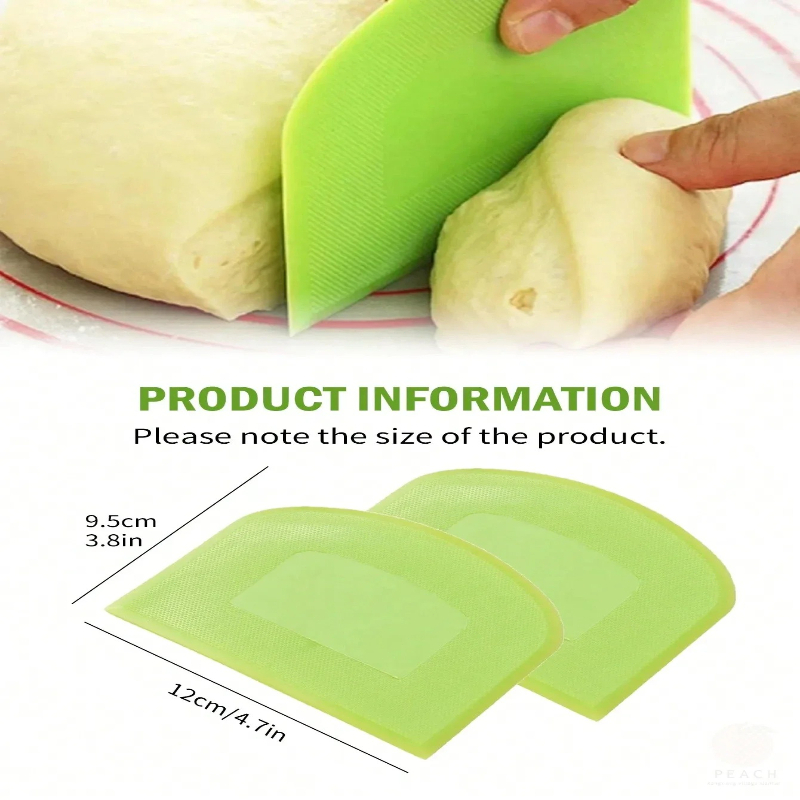 2pcs Dough Scraper Bowl Food-s - Bench Scraper Dough ulasan dan harga