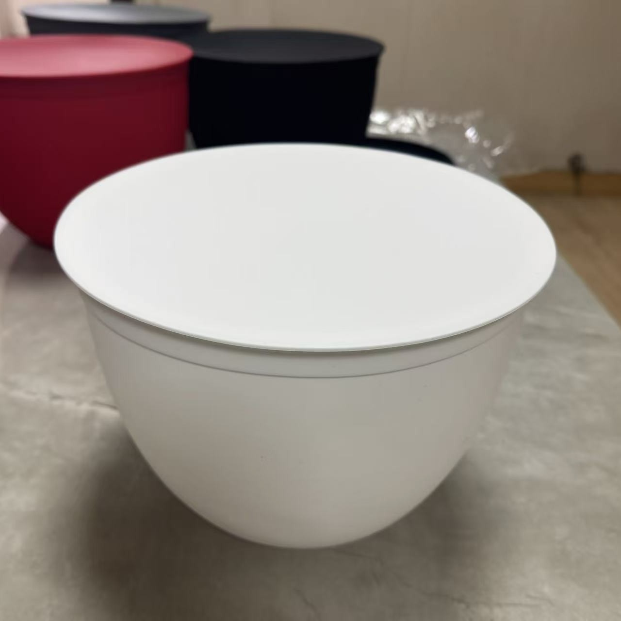 24cm Silicone Blender Anti-Spl - Kitchen Baking Blender ulasan dan harga