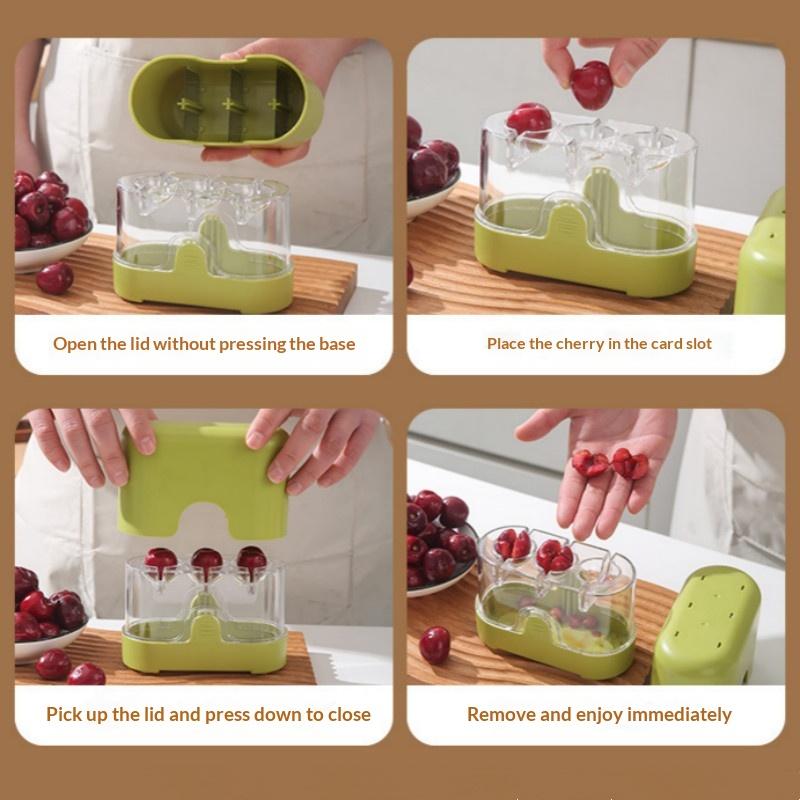Multi Slot Cherry & Olive Pitt - Kitchen Baking Tools ulasan dan harga