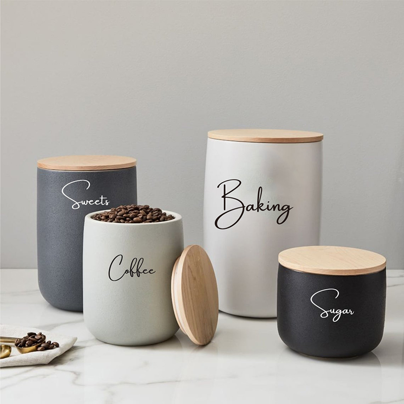 8Pcs Kitchen Organization Cani - Kitchen Baking Canisters ulasan dan harga