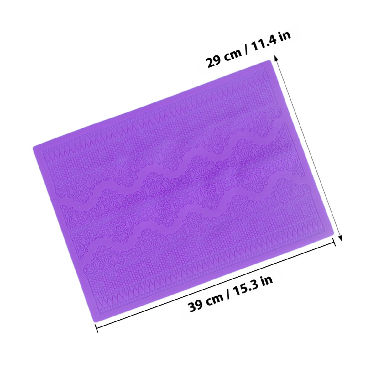1pcs Silicone Cake Lace Mat Pu - Kitchen Baking Tools ulasan dan harga