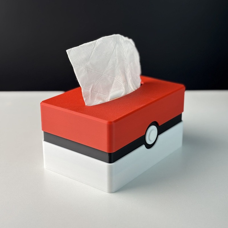 Cartoon Poke  Ball Tissue Box  - Kitchen Baking Gifts ulasan dan harga