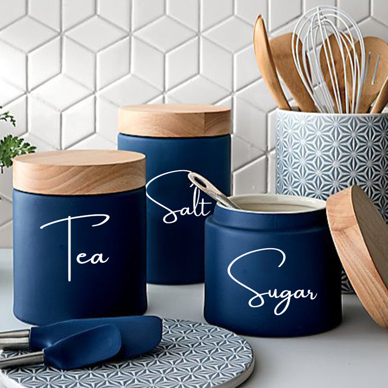 No Jars 8Pcs Kitchen Organizat - Kitchen Baking Canisters ulasan dan harga
