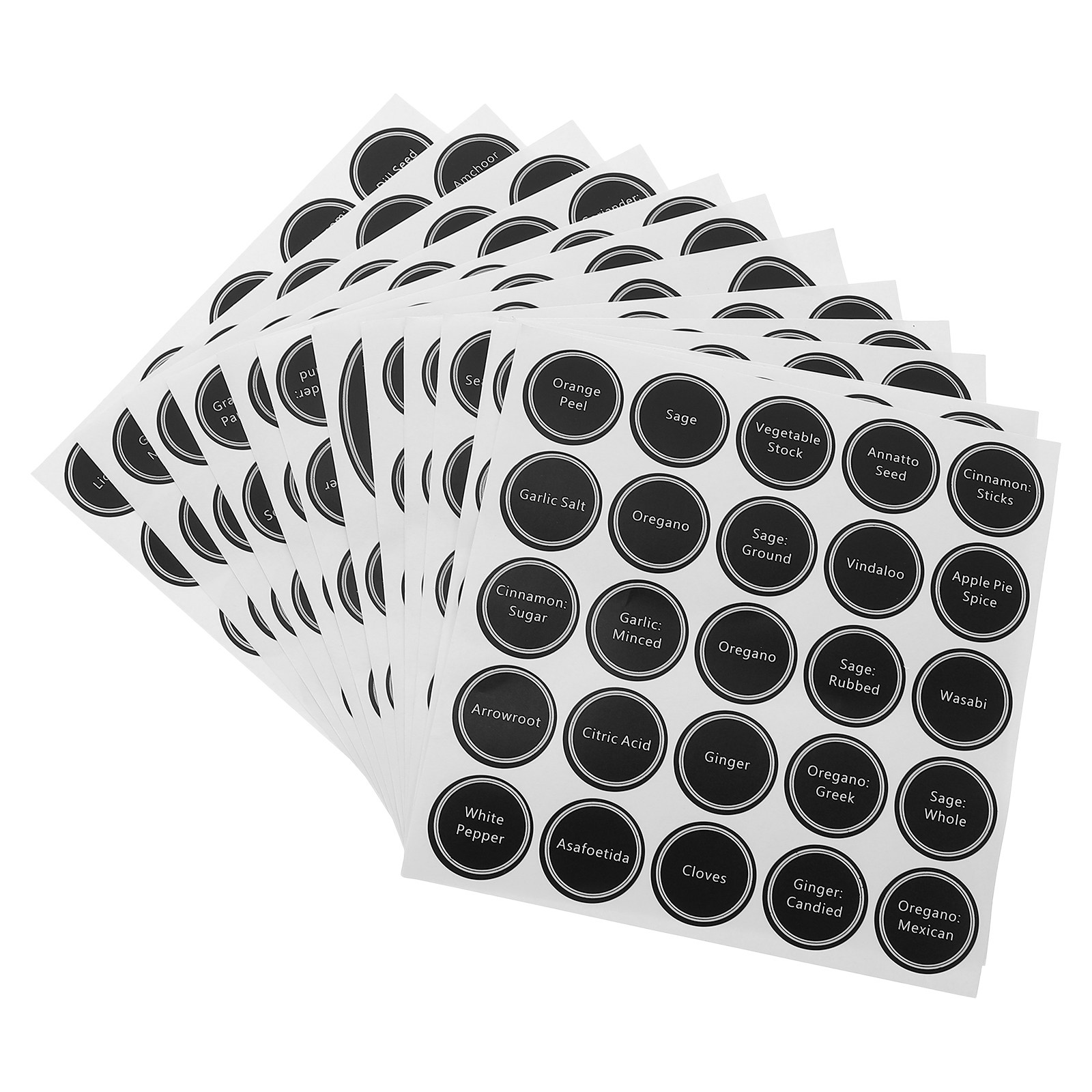 13Sheets Blackboard Stickers f - Kitchen Baking Canisters ulasan dan harga