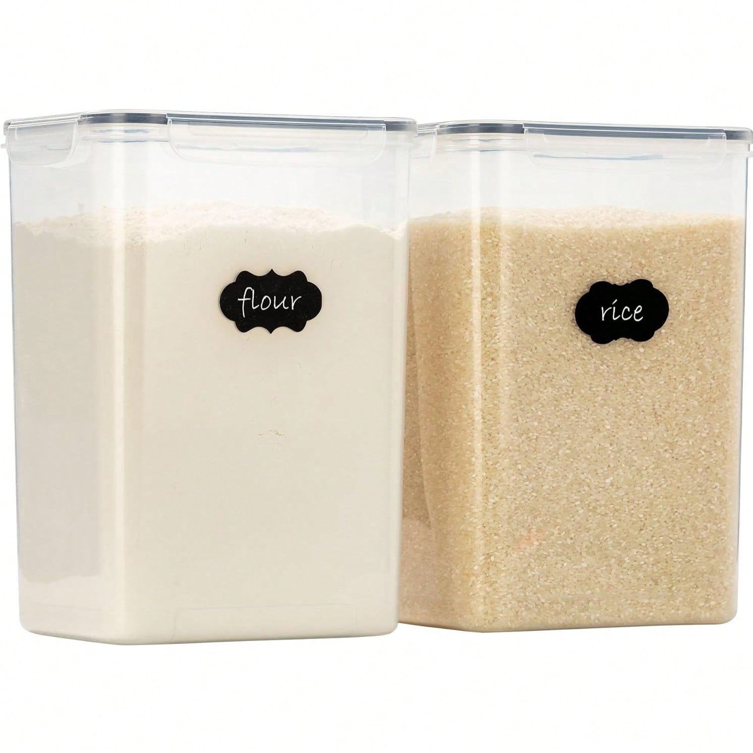 Extra Large Airtight Food Stor - Kitchen Baking Canisters ulasan dan harga