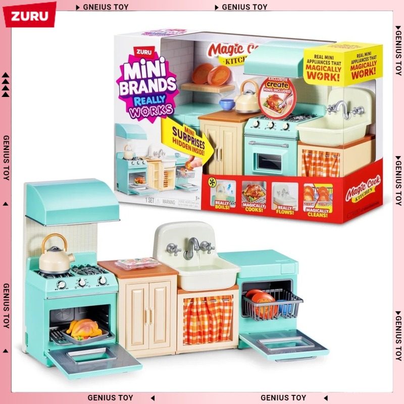 Zuru Mini Brands Magic Cook Ki - Miniature Baking Kitchen ulasan dan harga