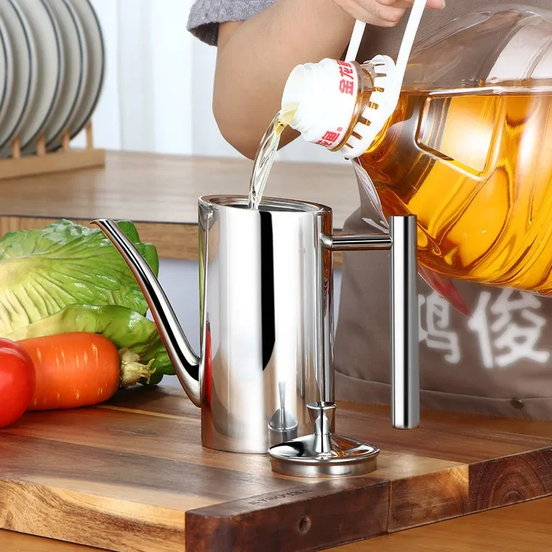 Stainless Steel Olive Oil Bott - Kitchen Baking Blender ulasan dan harga