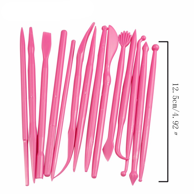 Aomily 14pcs/Set Sculpture Sug - Fondant Smoother Set ulasan dan harga