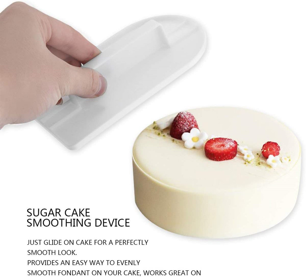 Cake Scraper Smoother Adjustab - Fondant Smoother Set ulasan dan harga