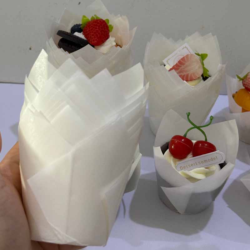 50Pcs/100Pcs/200Pcs Tulip Cake - Kitchen Baking Paper ulasan dan harga