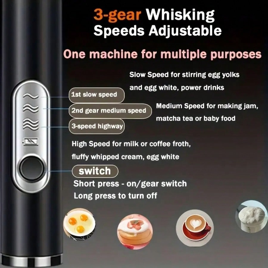 1-Pack Handheld Electric Mixer - Kitchen Baking Appliances ulasan dan harga