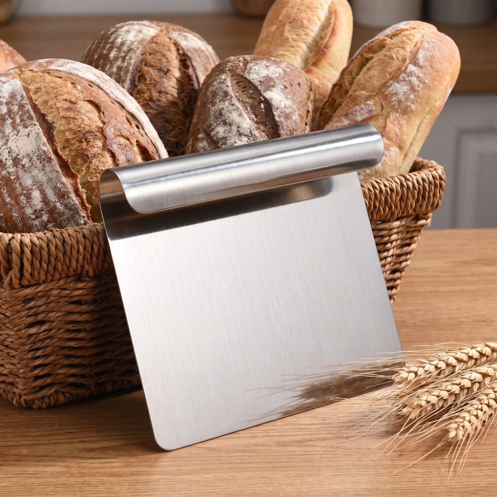 304 Stainless Steel Bench Flou - Bench Scraper Dough ulasan dan harga