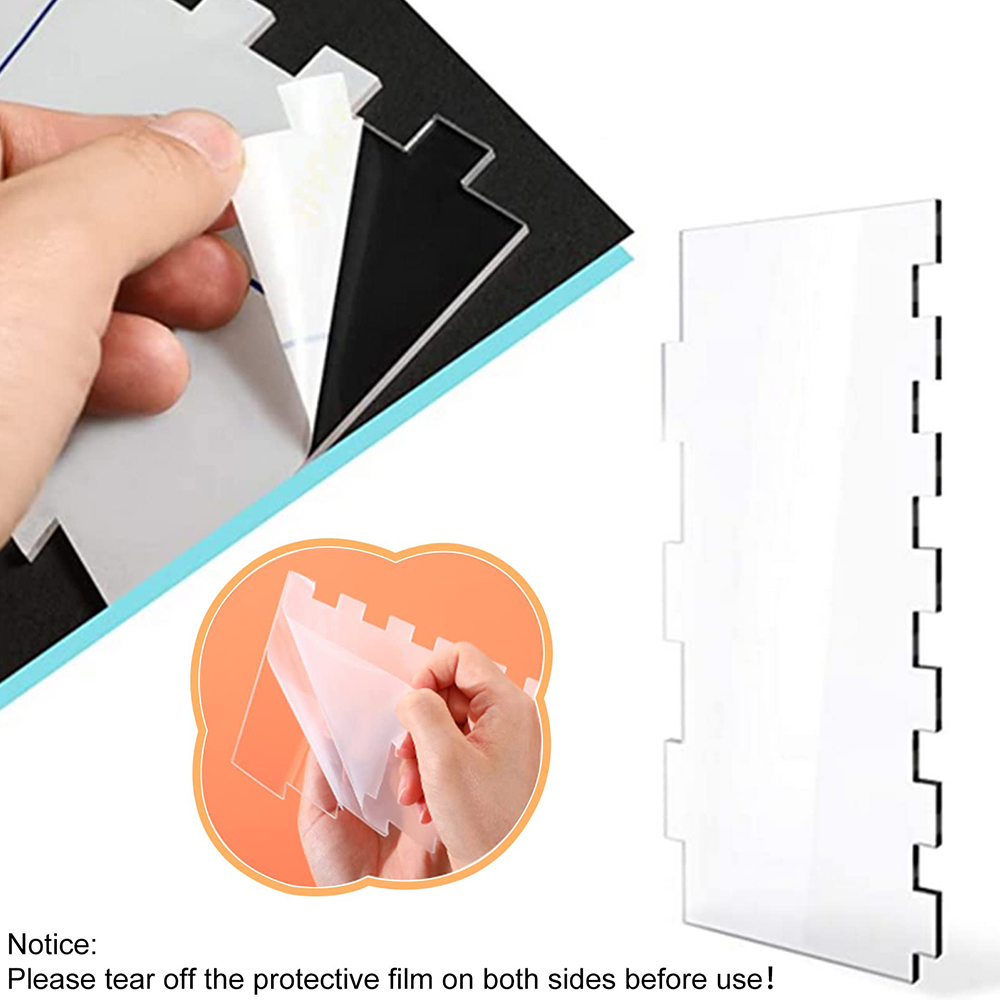 4/6 Pcs Acrylic Cake Decoratin - Fondant Smoother Set ulasan dan harga