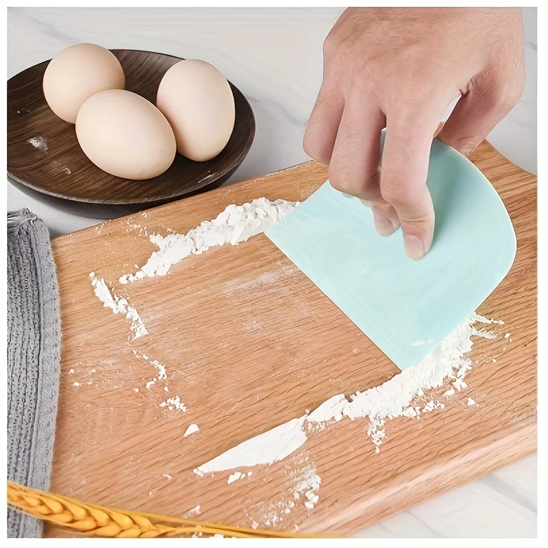 Dough Scraper Set, Multi-Purpo - Bench Scraper Dough ulasan dan harga