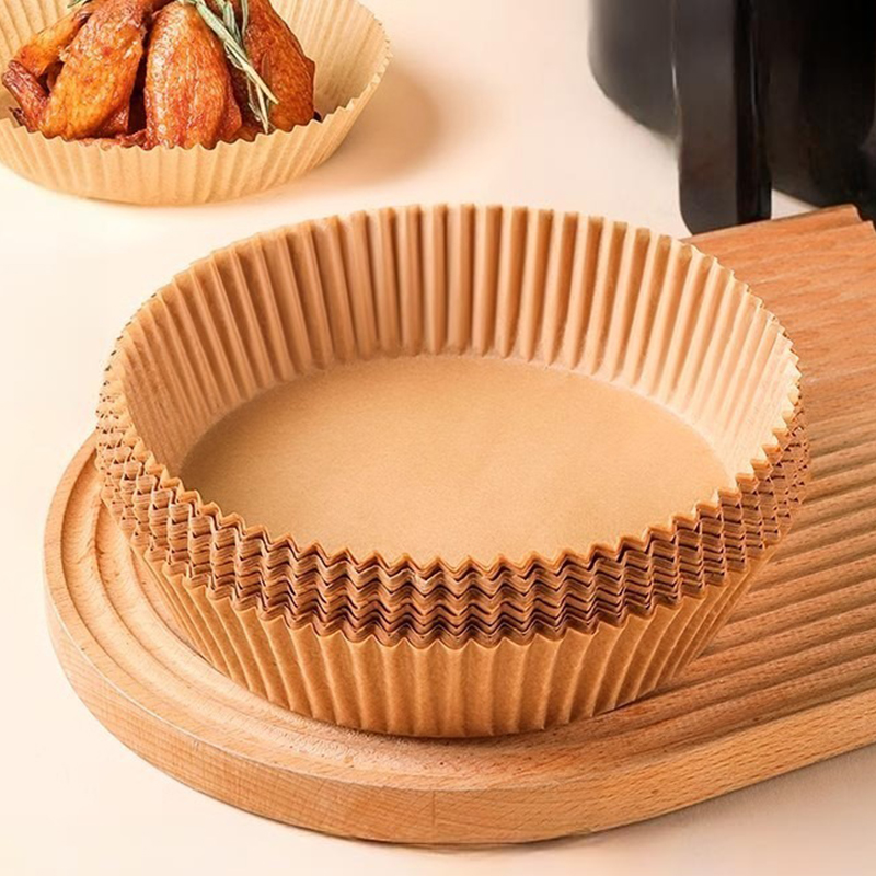 50/100PCS Air Fryer Paper Plat - Kitchen Baking Paper ulasan dan harga