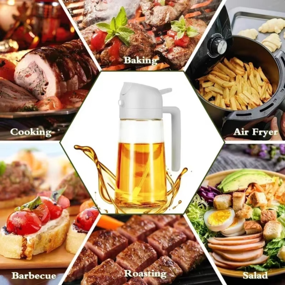 2in1 470ml Plastic Spray Oil S - Kitchen Baking Tools ulasan dan harga