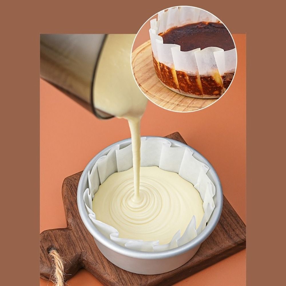 4/6/8inch Foldless Cupcake Lin - Kitchen Baking Paper ulasan dan harga
