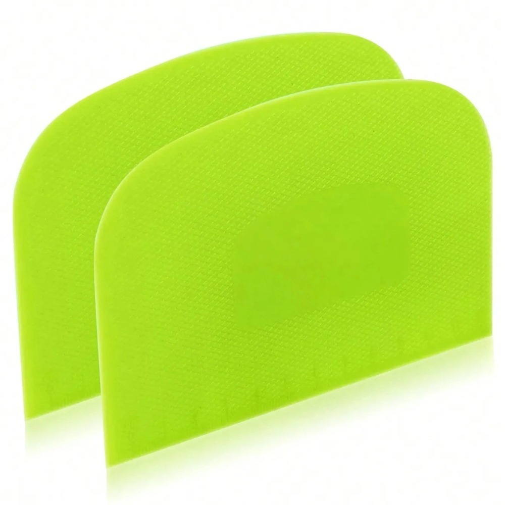 2Pcs Flexible Dough Scraper, F - Bench Scraper Dough ulasan dan harga