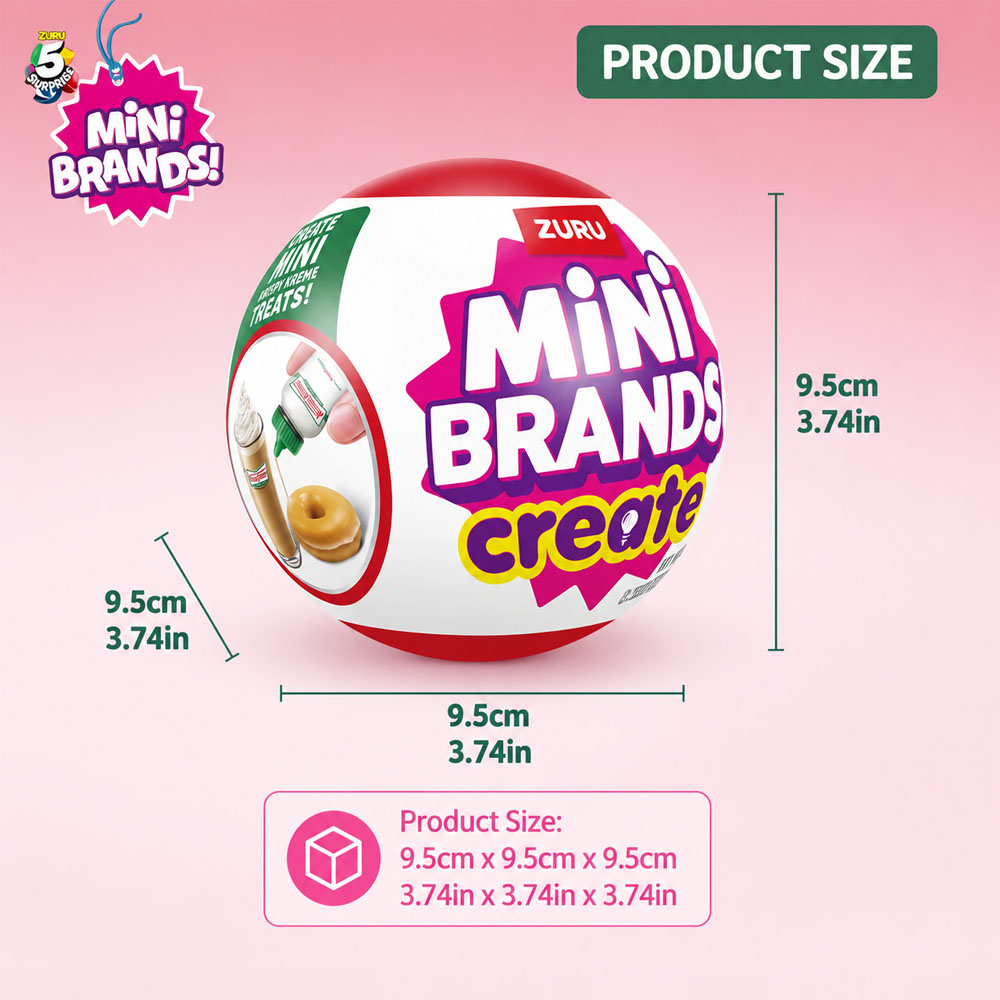 Zuru Mini Brands Krispy Kreme  - Miniature Baking Kitchen ulasan dan harga