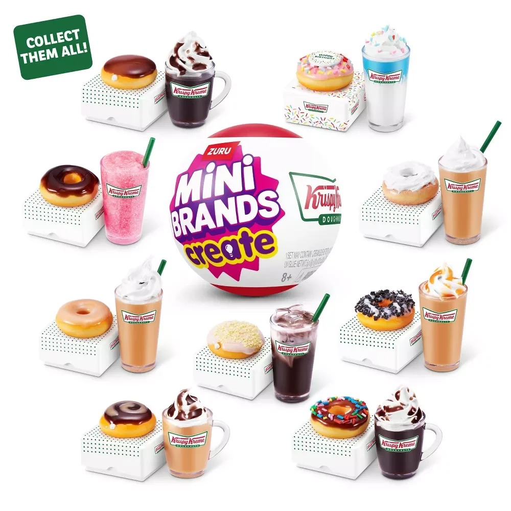 Zuru Mini Brands Krispy Kreme  - Miniature Baking Kitchen ulasan dan harga