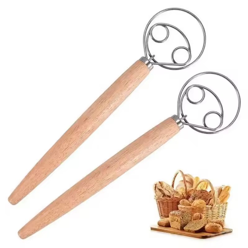 Stainless Steel Dough Whisk –  - Bread Baking Kitchen Utensils ulasan dan harga