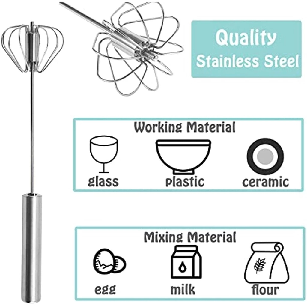 1/3pcs Stainless Steel Egg Bea - Kitchen Baking Appliances ulasan dan harga