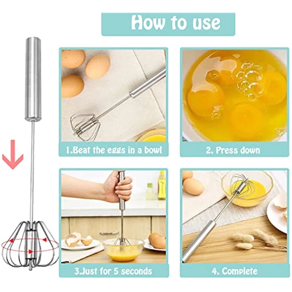 1/3pcs Stainless Steel Egg Bea - Kitchen Baking Appliances ulasan dan harga