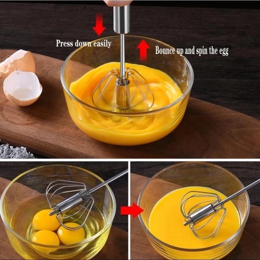 1/3pcs Stainless Steel Egg Bea - Kitchen Baking Appliances ulasan dan harga