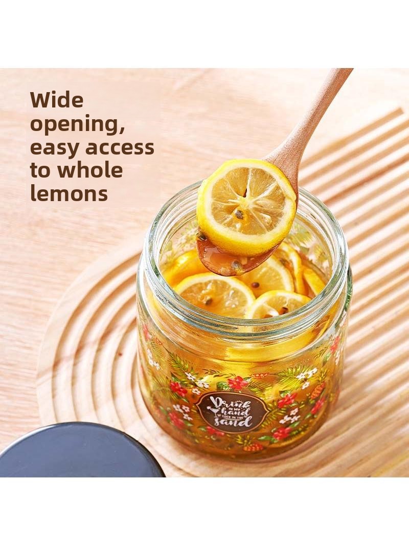 Thickened Glass Sealed Storage - Kitchen Baking Canisters ulasan dan harga